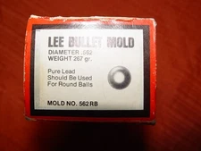Lee Bullet Mold Diam .562 Wt 267 Gr #562 RB   With Handles New Old Stock