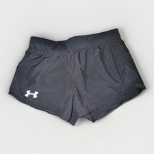 Under Armour Black Athletic Shorts Girls Youth Medium Performance Sports