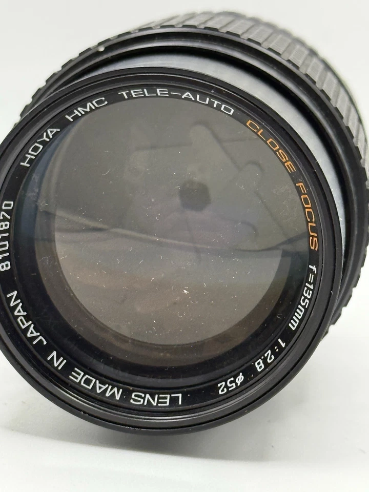 Lente Hoya HMC Tele-Auto 135 mm f/2,8 para montaje Minolta MD probado ✔️✔️ Foto 4 de 4