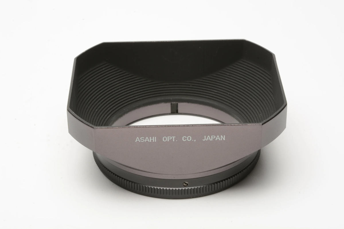 Super-Takumar 28mm F3.5 純正ケース フード付 SO181 Takumar rectangular lens hood for 28mm F3.5 lens, w/case | eBay
