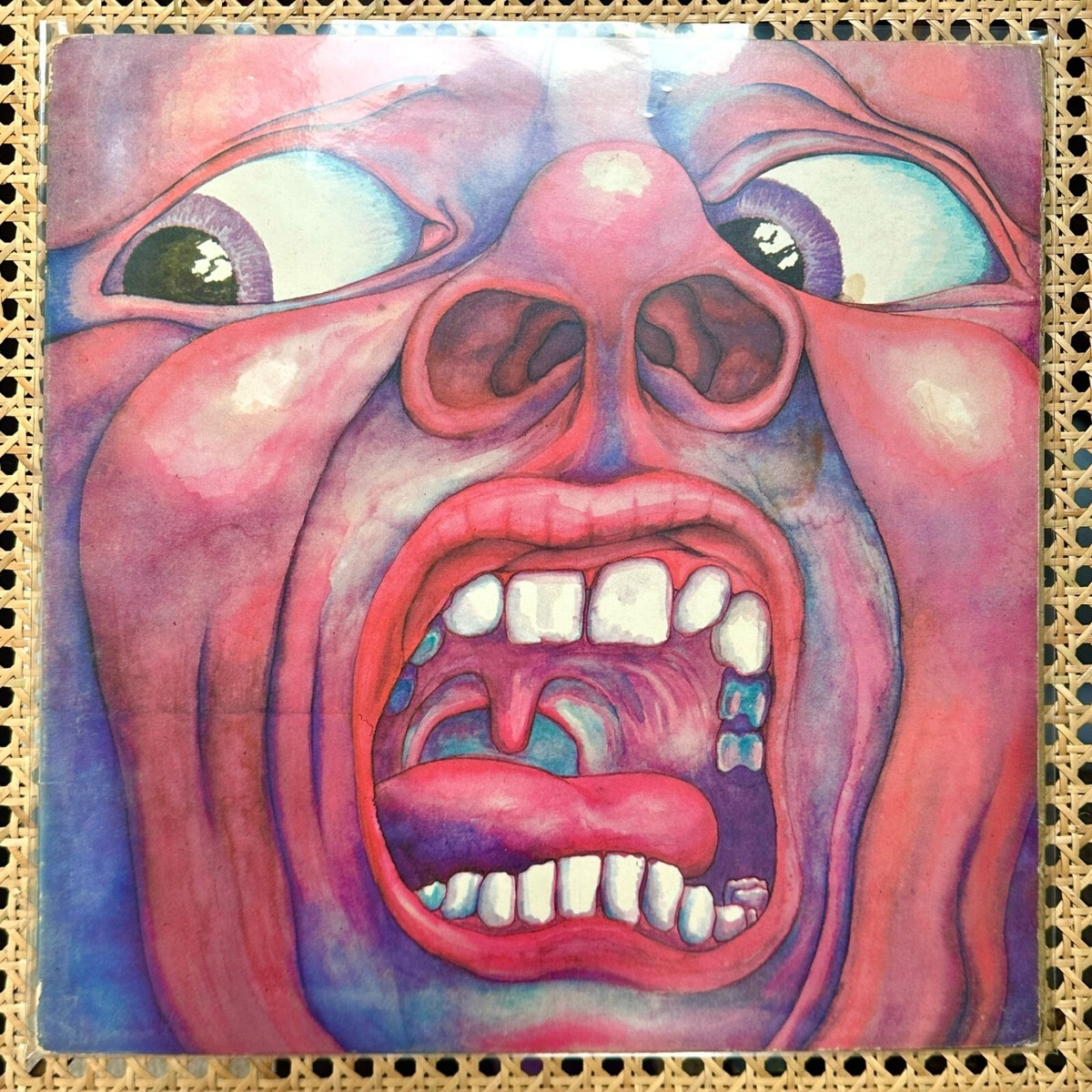 KING CRIMSON LP - EX/VG+ 1st UK Vinyl Press A2/B4 - ILPS 9111 'In
