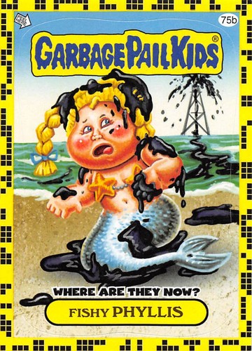 GARBAGE PAIL KIDS 2011 FLASHBACK SERIES 2 PICK-A-CARD YELLOW BASE STICKERS TOPPS - Picture 300 of 321