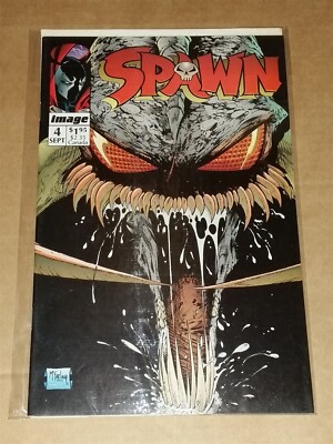 SPAWN #4 NM+ (9.6 OR BETTER) VIOLATOR SEPTEMBER 1992 IMAGE