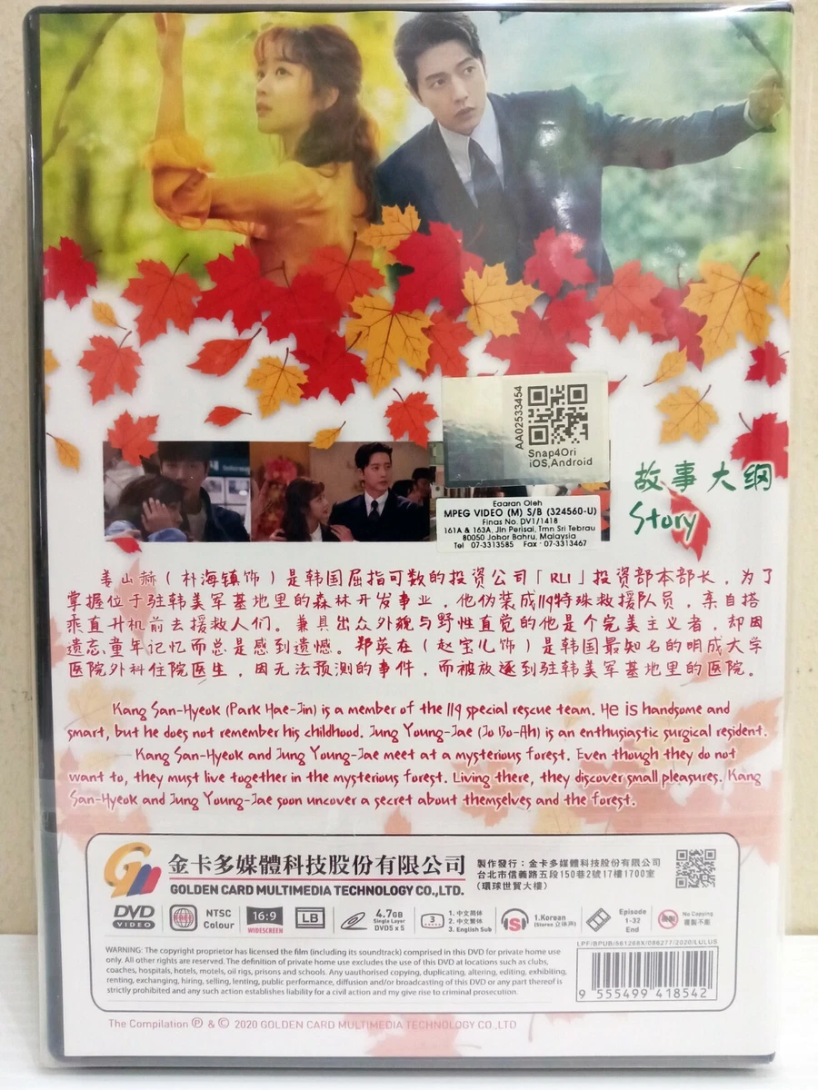 DVD Korean Drama Forest Episode 1 32 END English Subtitle All Region FREESHIP