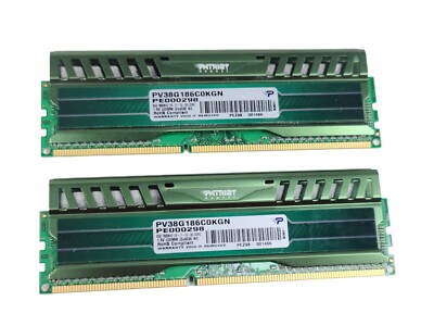 #2 Patriot Viper PV38G160C0KGN 8GB (2x4GB) PC3-12800 DDR3 Gaming DIMM  Memory RAM - Main Image