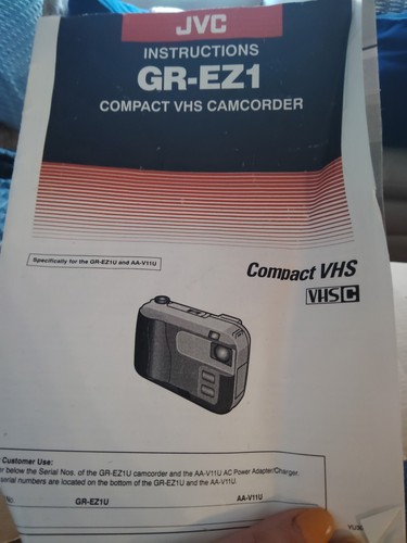 Videocámara casete VHS JVC EZ1 (B36) - Imagen 2 de 3