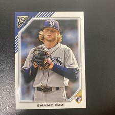 2022 Topps Gallery Shane Baz Rookie Card Rays Non Auto Baseball Card