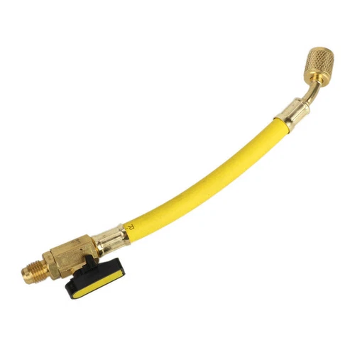 3pcs 1/4 SAE Refrigerant Charging Hose 4000 PSI Manifold Gauge Hose 22 cm - Picture 6 of 8