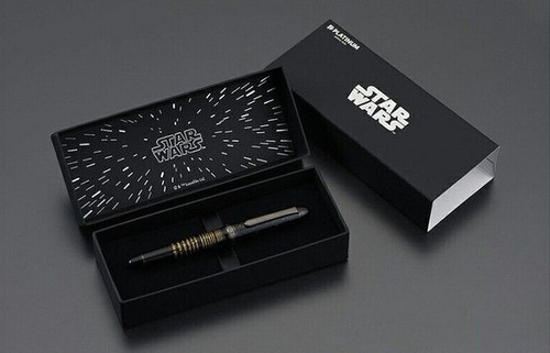 PLATINUM Fountain Pen #3776 Century STAR WARS Nib F PNB-33000SW FedEx - Picture 6 of 42