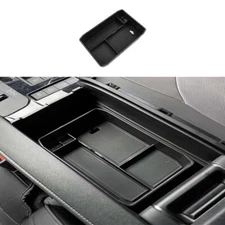 Matte Black For Toyota Highlander Cover Trim 20-23 Console Storage Box 1pcs