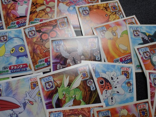 Pokemon Amada ADV Sticker Non Holo x60 Togepi Alakazam Skarmory etc #5080 - Picture 8 of 13