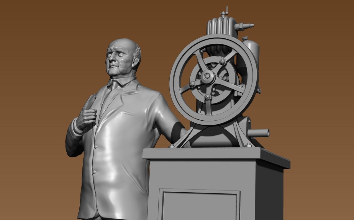 Figurine DKW Rasmussen 1930 – Échelle 1/18 – Résine – NEUVE