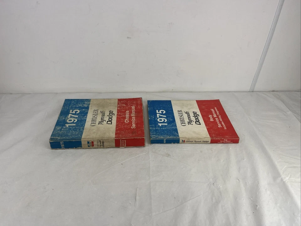 Chrysler Cordoba Imperial Plymouth Gran Fury Dodge 1975 cargador manual de servicio Foto 4 de 4
