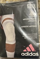 Adidas Techfit Men's Jambiere adiPOWER Padded Leg Sleeve Knee Sleeve Pink