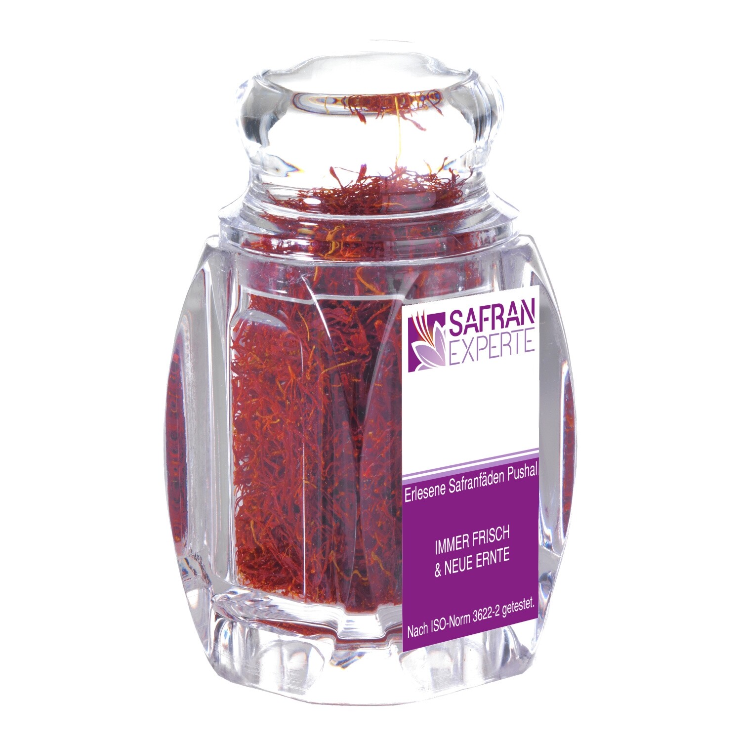 Safran kaufen 4,6 Gr. in Rubin Dose erlesene Qualität 2 Saffraan Saffron Kesar