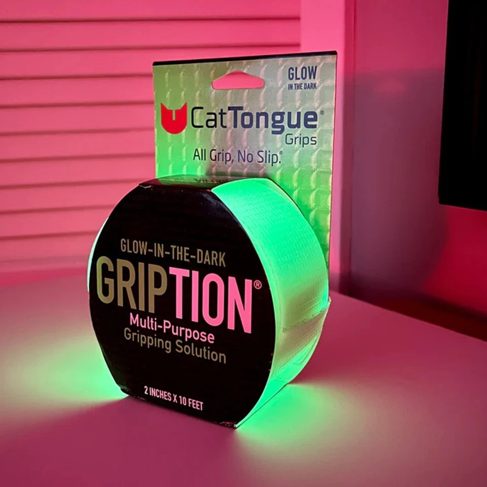 Cat Tongue Glow Grip Tape Non-Abrasive Durable Anti-Slip Tape Glow-in-the-dark - Image 2 of 4