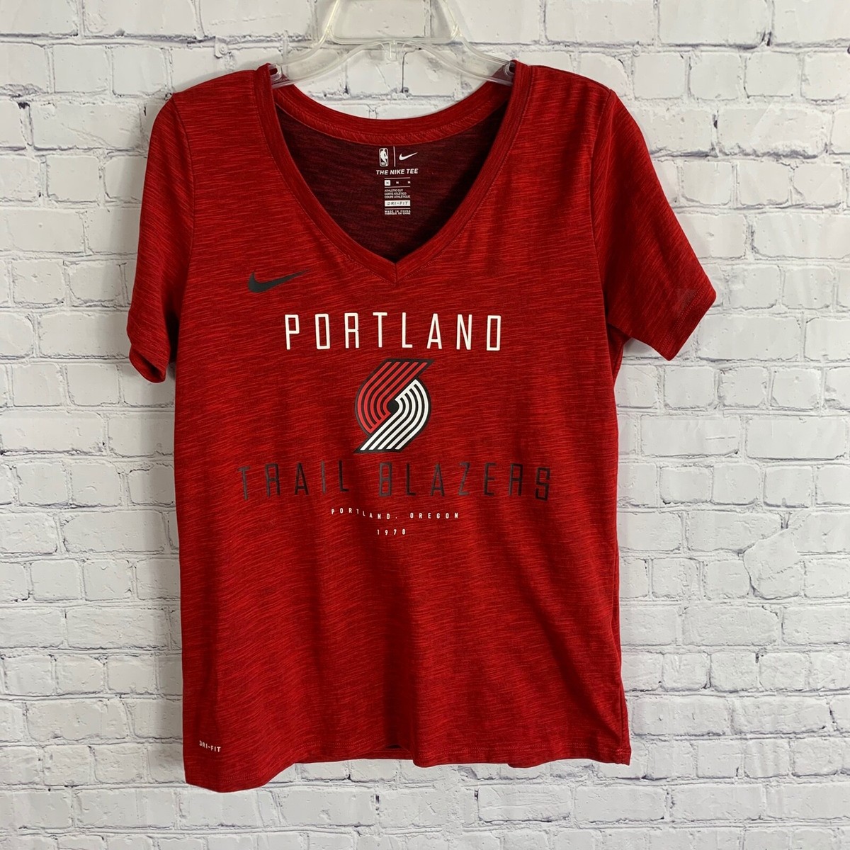 portland trail blazers nike shirt