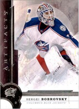 2016-17 Artifacts #4 Sergei Bobrovsky - NM-MT *WE COMBINE S/H*