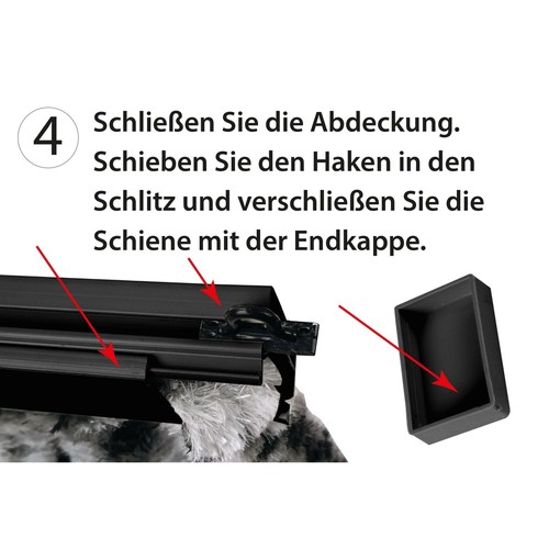 Flauschvorhang 140x220cm Türvorhang Insektenschutz Chenillevorhang Raumteiler - Bild 18 von 220