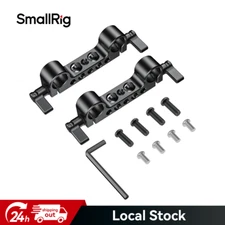 SmallRig 2PCS Dual 15mm LWS Rod Clamp Railblock Fr 15mm Rail Support System 2061