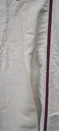 C1950 Vintage Maple Mfg Dodge Davis Baseball Uniform Pants Flannel - Picture 4 of 7