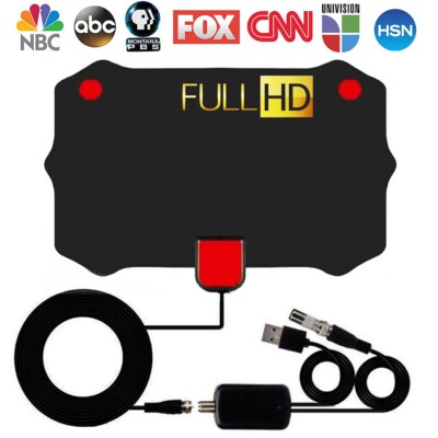 980 Miles Upgraded TV Antenna Digital HD Antenna Indoor HDTV 1080P 4K Long Range