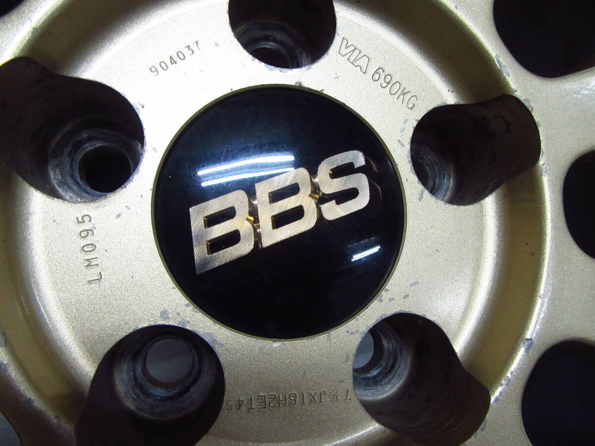 BBS LM LM095 Wheels Rim 18in 7.5J +45 5H PCD114.3 Prius α Yaris  