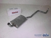 Klarius Auspuff Msd Mitteltopf FüR Ford Capri Ii Capri Iii