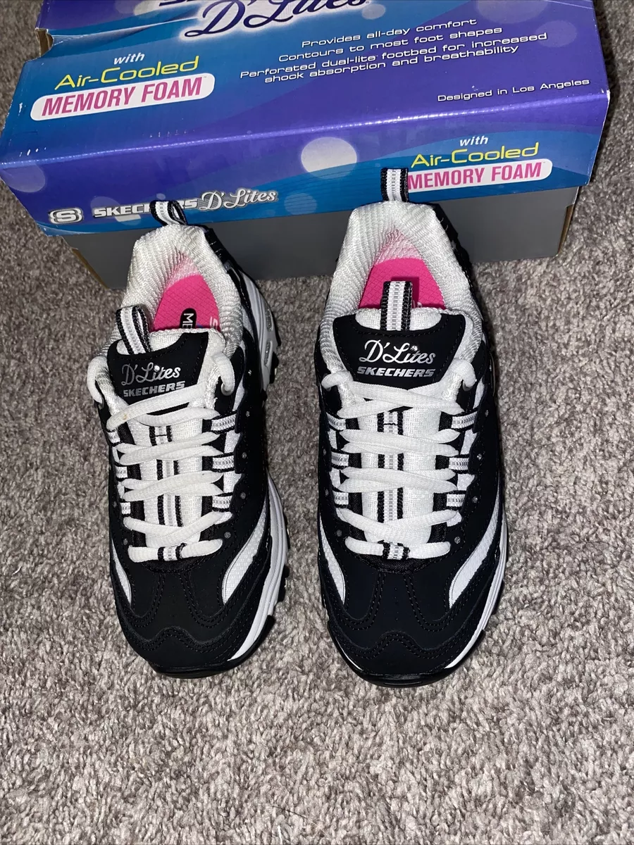 Skechers d'lites on feet top