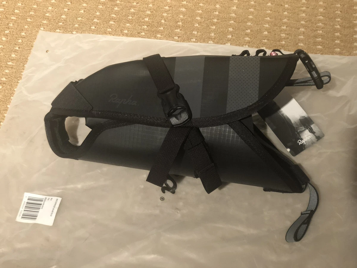 Rapha Waterproof Rear Pack Saddle Bag Black eBay