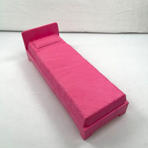 Barbie Dreamhouse Pink Bed Replacement Furniture Part Mattel 2018 Dream House