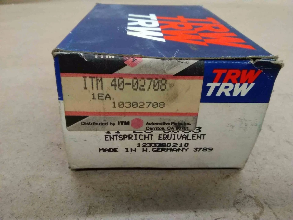 OEM 1977-1985 Mercedes Benz 240D 300CD D TD TDT Tie Rod TRW 40-02708 NOS - Image 3 of 4