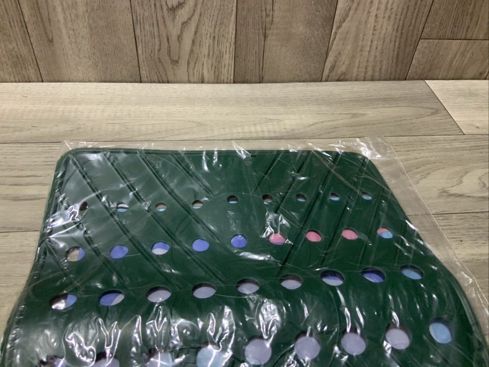 VINTAGE RUBBERMAID SINK PROTECTOR MAT 1291 HUNTER GREEN 10.7X12.7 NEW