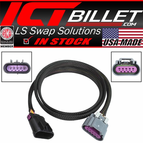 24 Mass Air Flow MAF Extension Harness Sensor Connector 6-pins