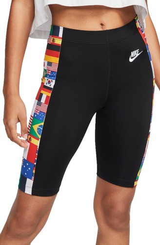 Nike CJ3221-010 Flag Bike Shorts Black 