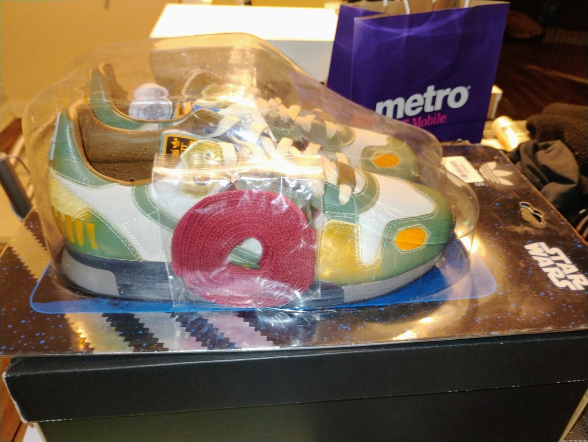 Size 8 - Adidas X Star Wars ZX 800 Boba Fett New In Box RARE eBay