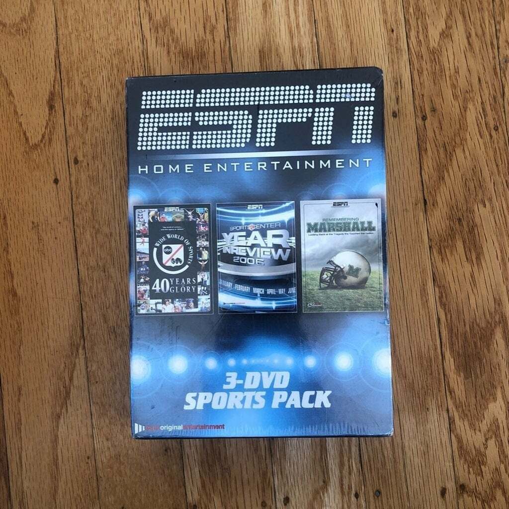 Football Espn3 Online Free ESPN 3-DVD Sports Pack [DVD]