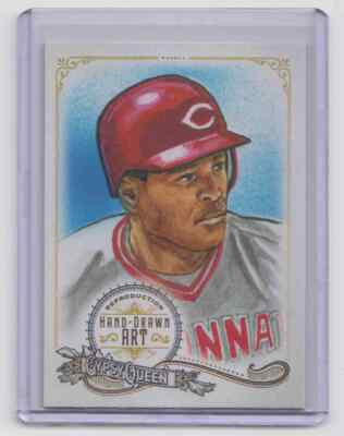 Barry Larkin 2017 Topps Gypsy Queen Hand Drawn Art #BL2 Reds