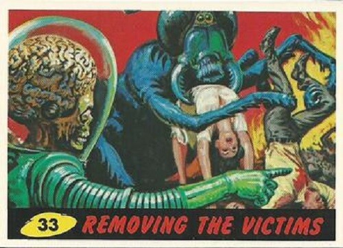 MARS ATTACKS 1994 BASE / BASIC CARDS 1 TO 99 CHOOSE BY TOPPS 1994 - Picture 35 of 80