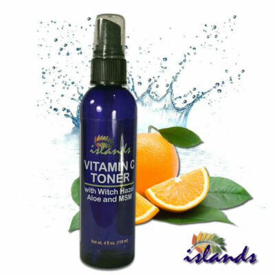 Anti-Aging Face Vitamin C Toner Pore Minimizer Anti Wrinkle Serum 4 FL oz Large