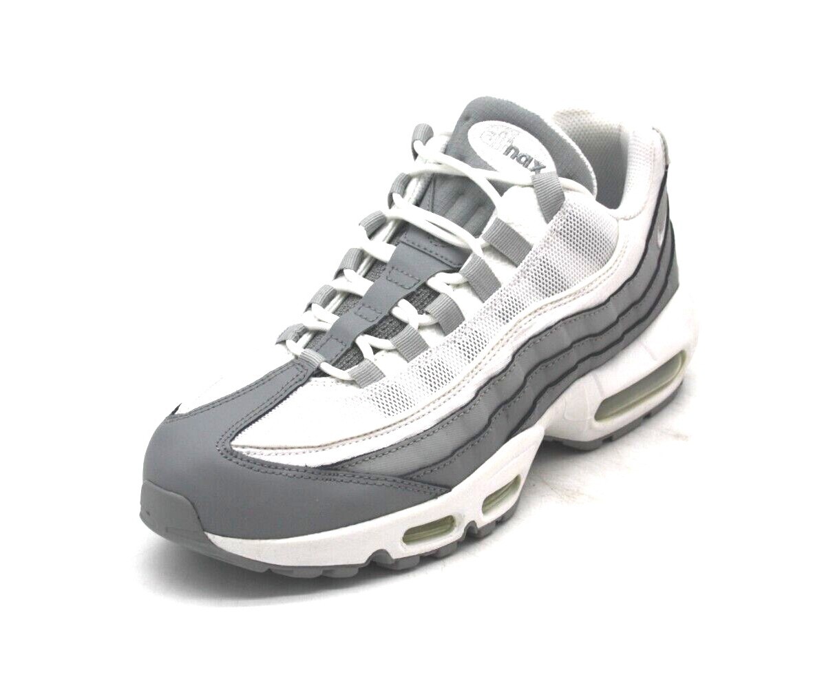 NIKE AIR MAX 95 ESSENTIAL CT1268-001 PARTICLE GREY/WHITE SIZE 8