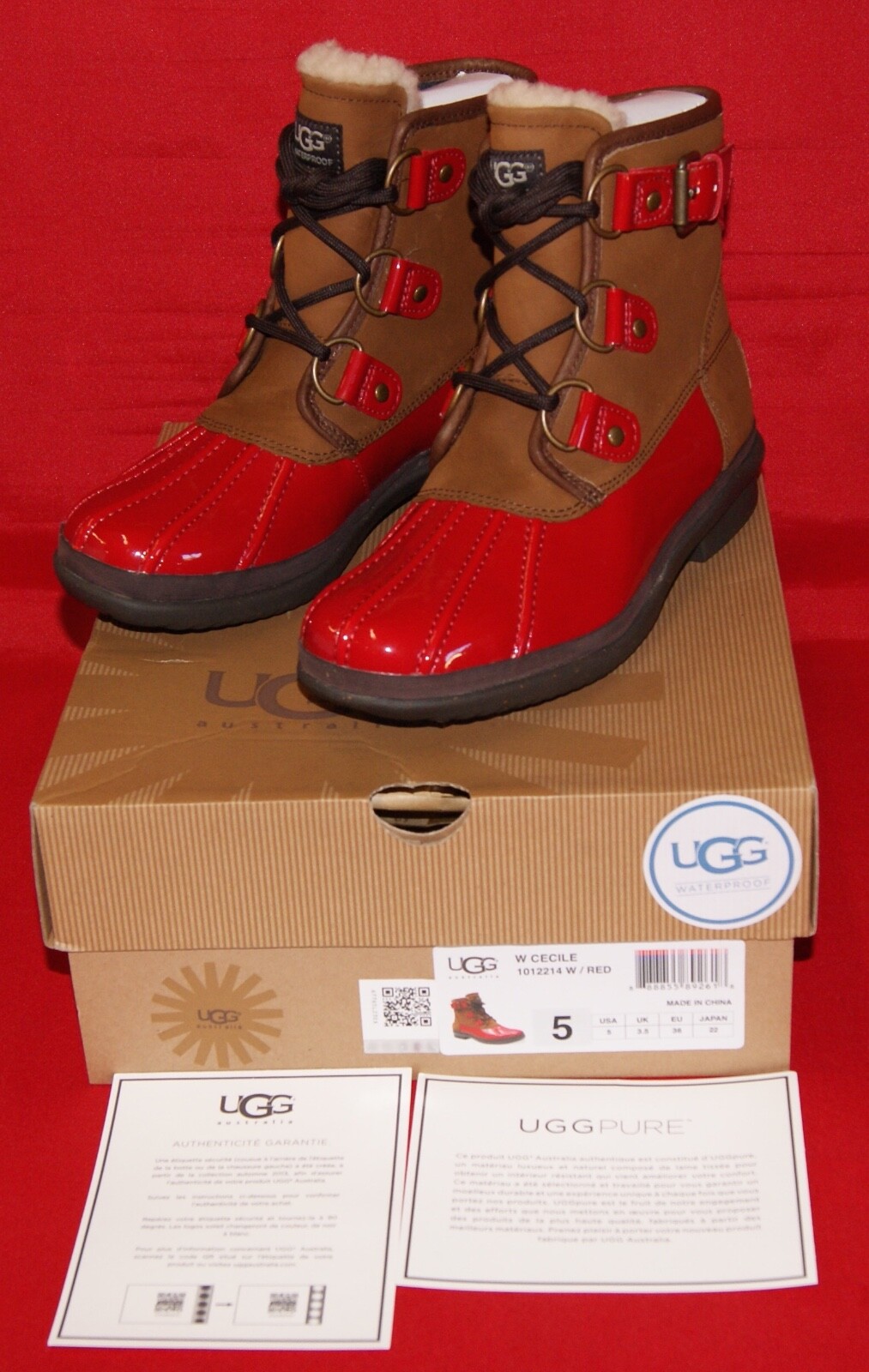 ugg cecile waterproof boot