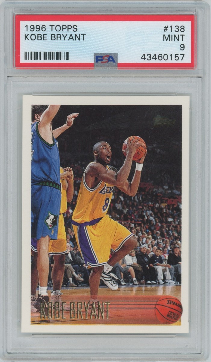 【NBA】Kobe Bryant 1996 Topps #138RC PSA9 1996 Topps Kobe Bryant Rookie #138 PSA 9 | eBay