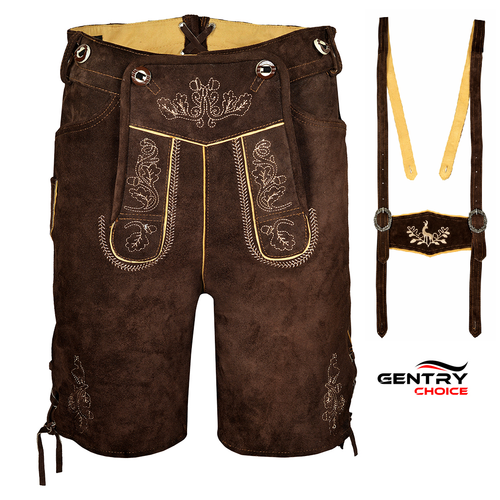Authentic Bavarian Lederhosen: Damen Wurstfest Costume
