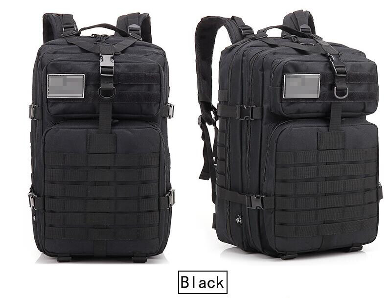 Tactical Molle Backpack Outdoor Camping Trek Military Rucksack 45L Travel Hiking