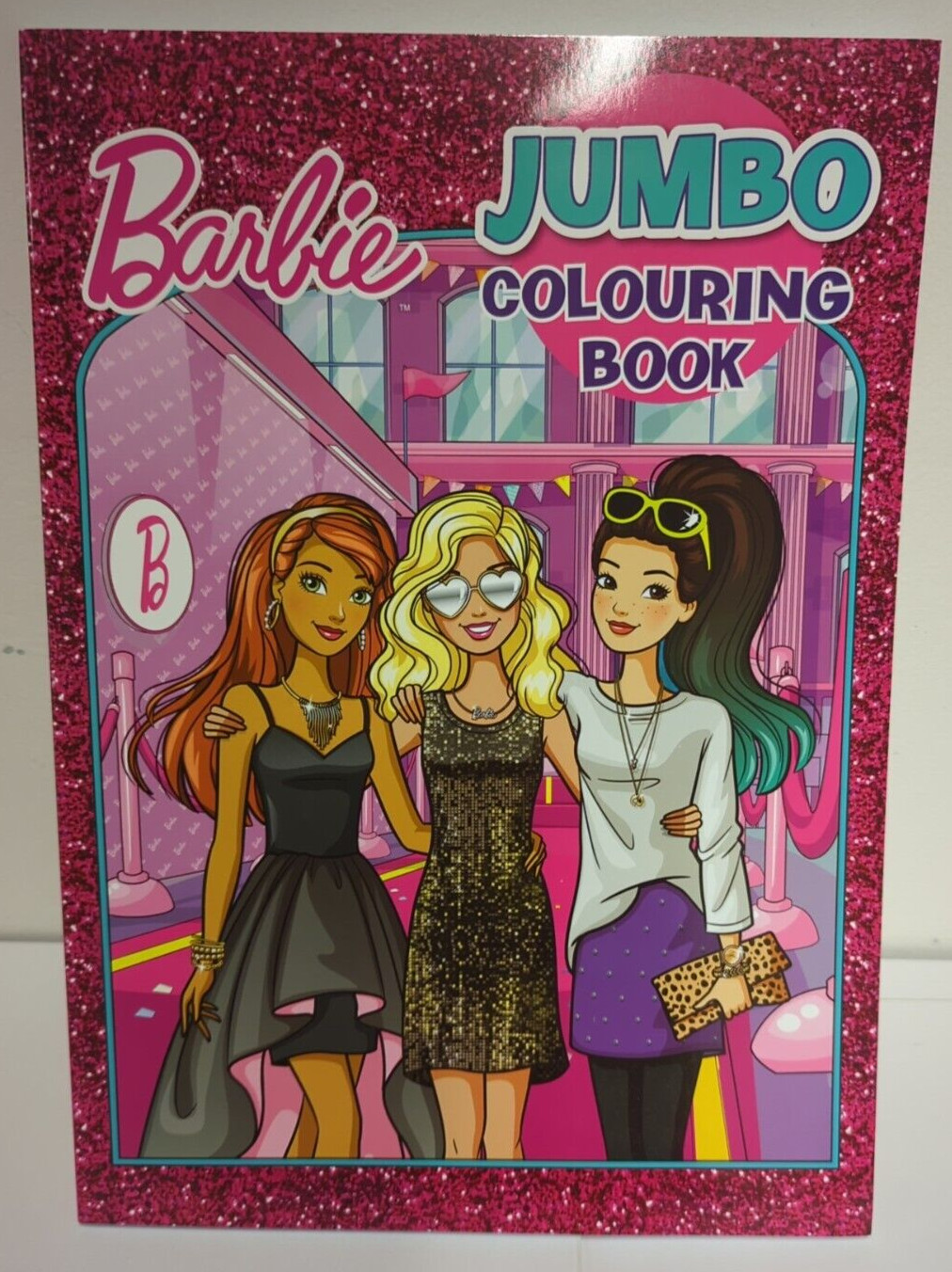 Barbie Movie Jumbo Kids Art Activity Colouring Book NEW A4 160 Pages