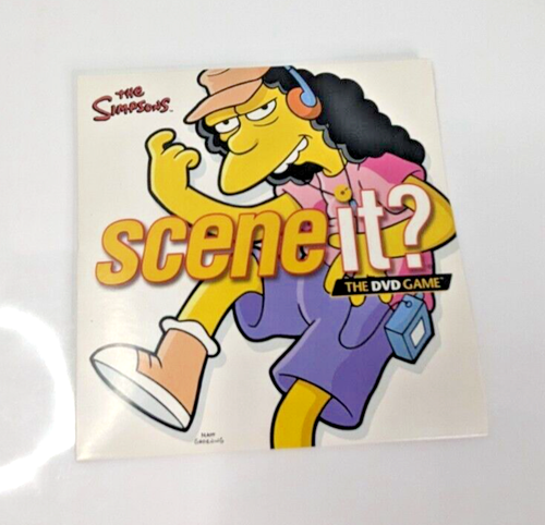 The Simpsons Deluxe Edition Scene It? DVD Board Game Mattel Games Complete 2009 - Picture 14 of 23