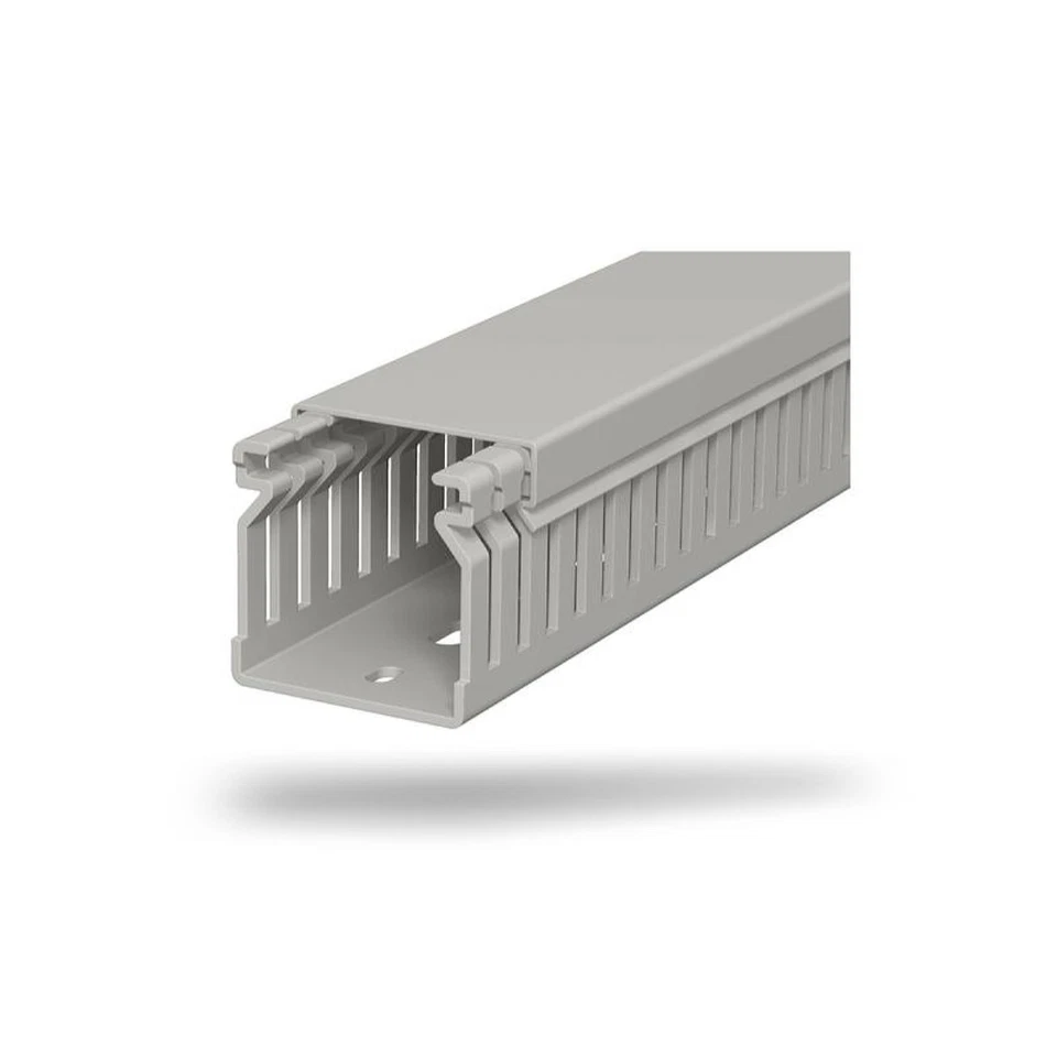 OBO BETTERMANN OBO Verdrahtungskanal LK4 40040 40x40 steingrau