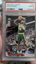 Shawn Kemp PSA 10 POP 1/1 1994 Upper Deck Collector's Choice Dr BASKETBALL 