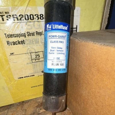 Littelfuse FLSR 100 Class RK5 100A 600V Time-Delay Dual Element Cartridge Fuse